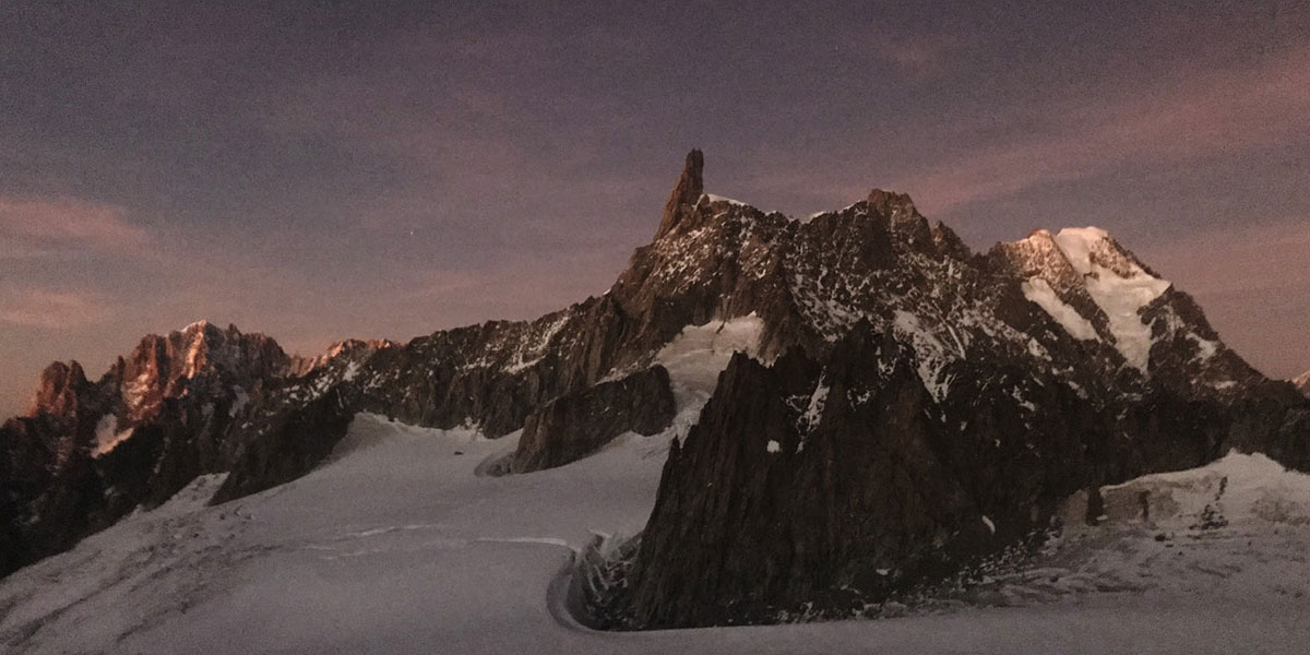Punta Helbronner Monte Bianco